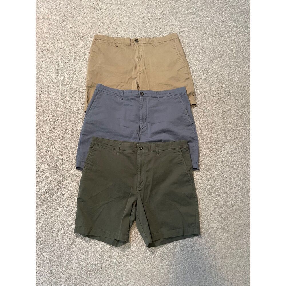 Bundle of 3 Goodfellow chino shorts, size 36